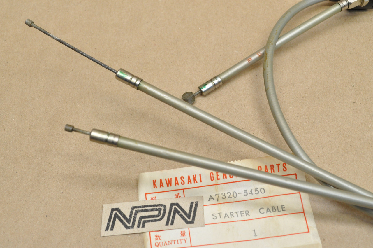 NOS Kawasaki A1 A1SS A7 A7SS Starter Choke Cable P.S.S. A7320-5450 / 54017-024