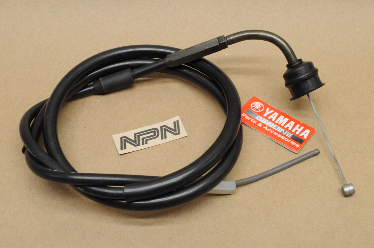 NOS Yamaha 1985 BW200 1982-83 XT125 XT200 Upper Throttle Cable 15A-26311-00