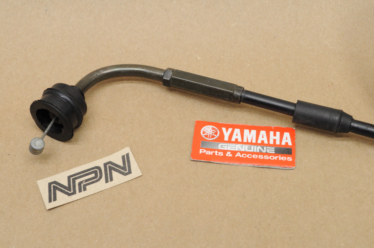 NOS Yamaha 1985 BW200 1982-83 XT125 XT200 Upper Throttle Cable 15A-26311-00