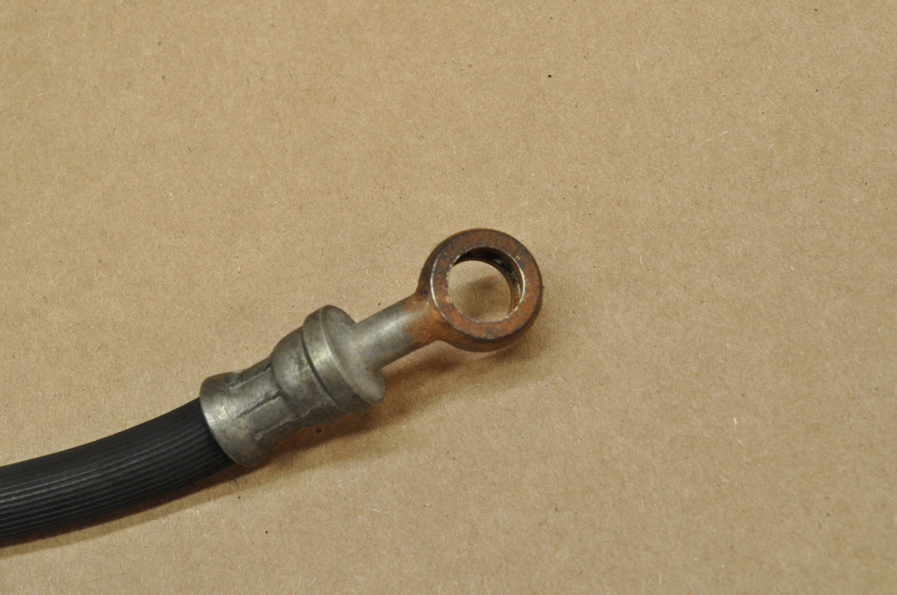 Vintage OEM Yamaha 1976-77 RD400 Front Brake Line Hose & Pipe 1A0-25872-02