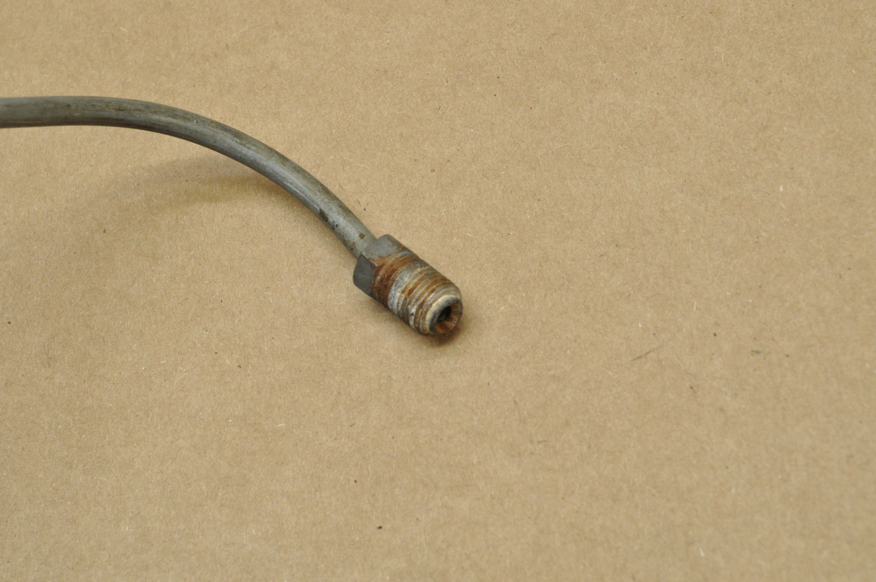 Vintage OEM Yamaha 1976-77 RD400 Front Brake Line Hose & Pipe 1A0-25872-02