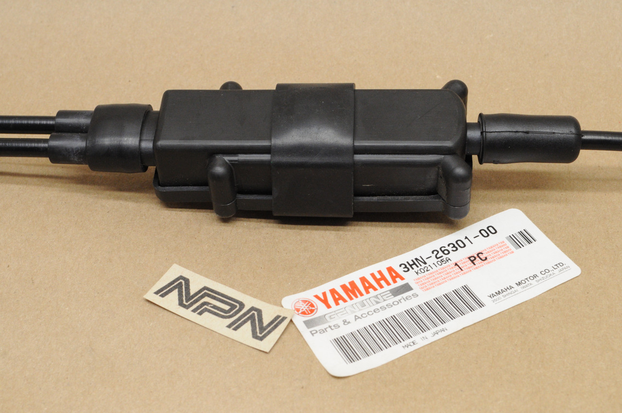 NOS Yamaha 1987-1991 YFM350 Big Bear Throttle Cable 3HN-26301-00