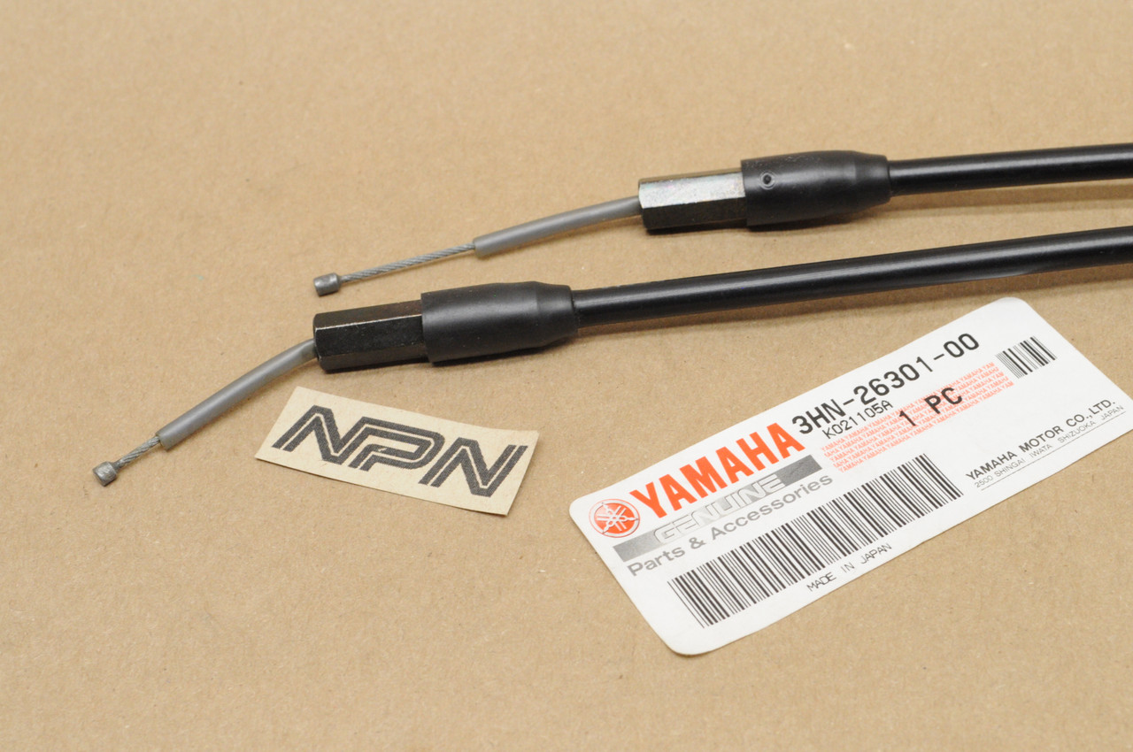 NOS Yamaha 1987-1991 YFM350 Big Bear Throttle Cable 3HN-26301-00