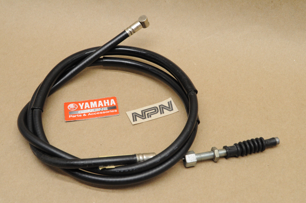 NOS Yamaha MX100 MX125 MX360 SC500 YZ125 Rear Brake Cable 427-26341-00