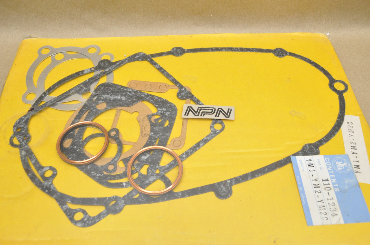 NOS Yamaha YM1 YM2 YM2C FCS Japan Complete Engine Gasket Kit 110 