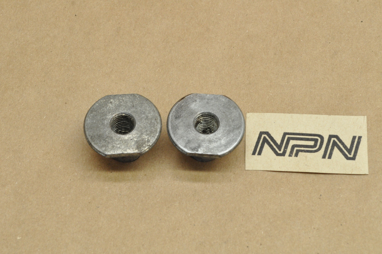Vintage OEM Yamaha 1976-79 RD400 Rear Fender Mount Nut Qty2 90179-10220