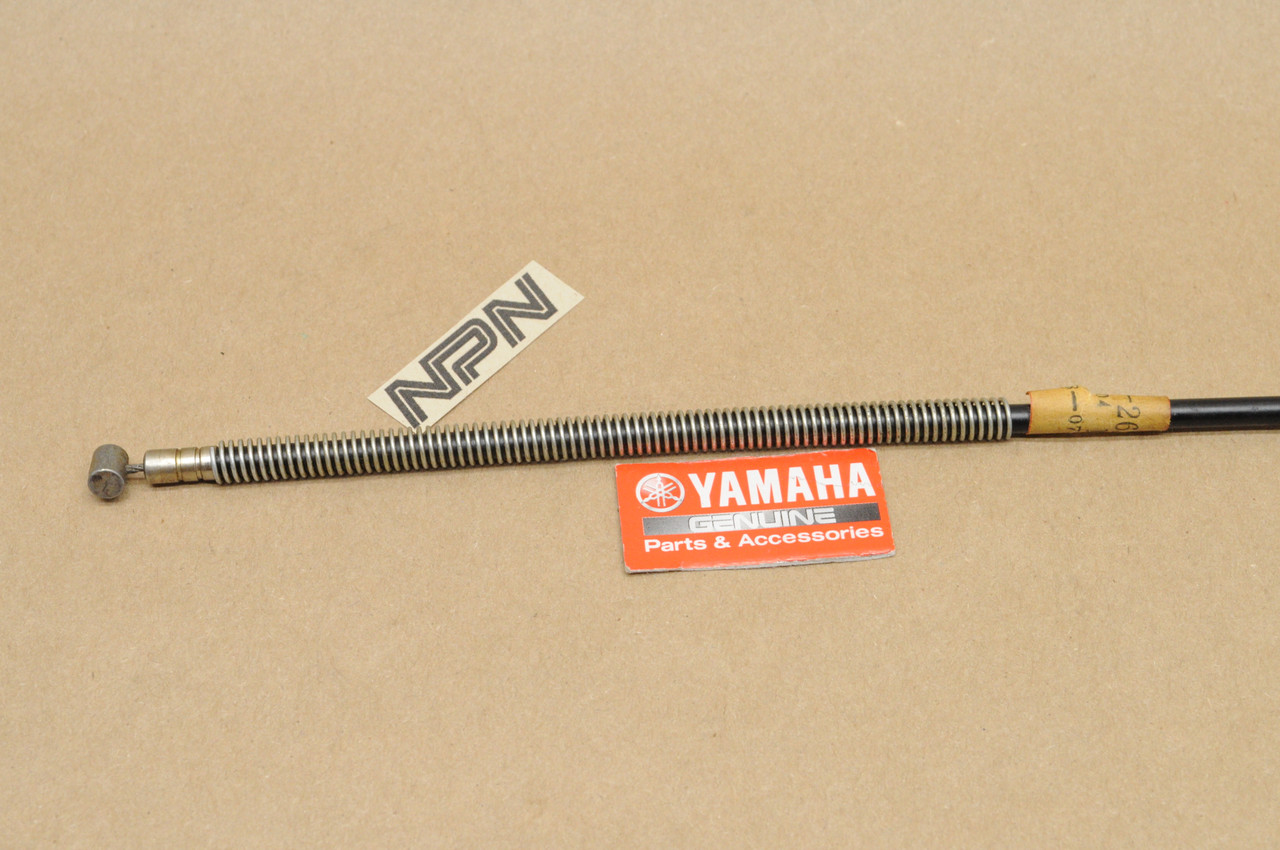 NOS Yamaha 1973-1974 TX750 Throttle Cable 341-26311-01