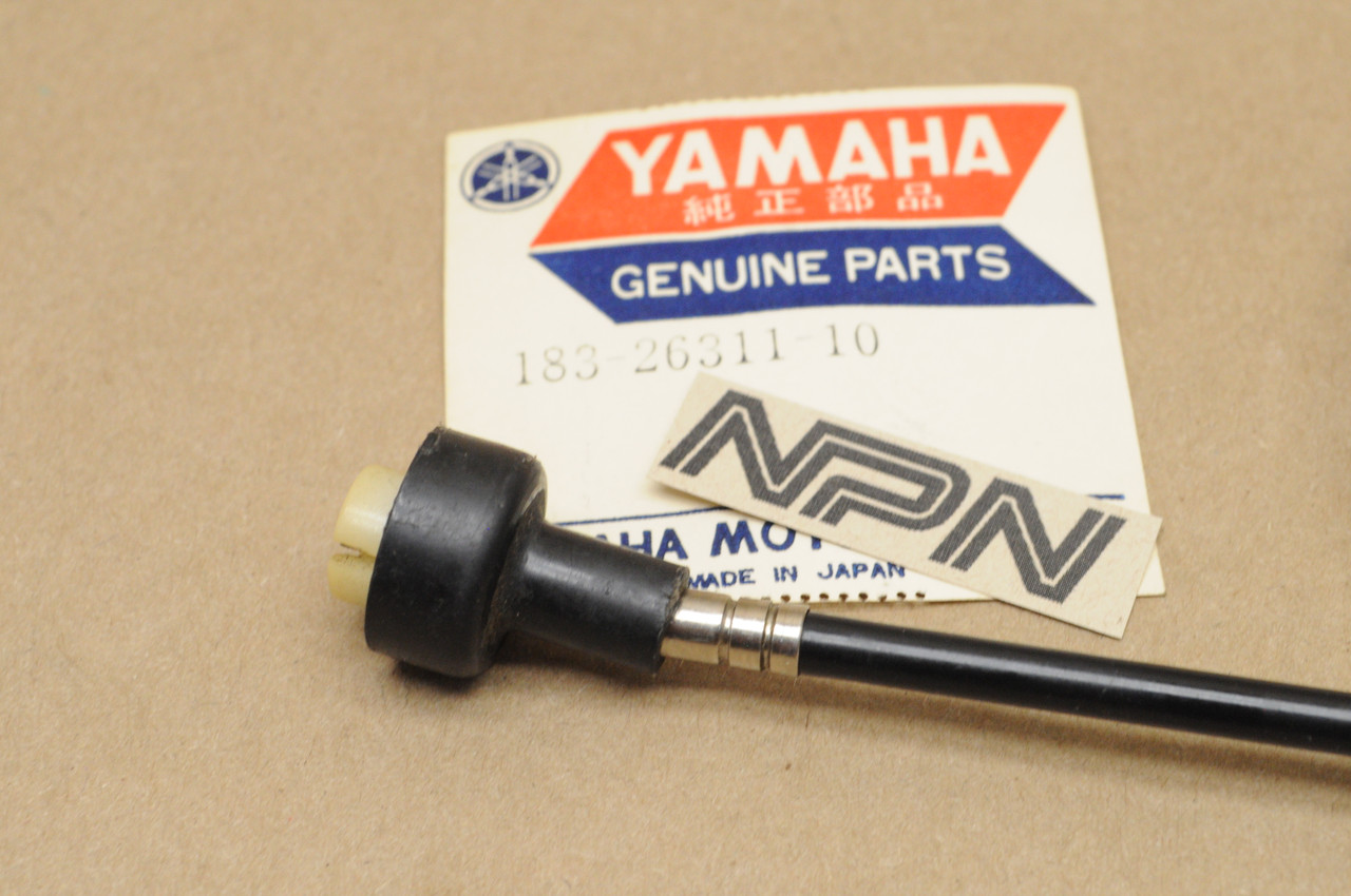 NOS Yamaha 1969 AS2 1970-71 HS1 1968 YAS1 Upper Throttle Cable 183-26311-10