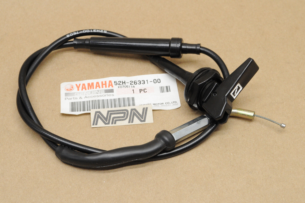 NOS Yamaha 1985-1986 YFM200 Moto-4 Starter Choke Cable 52H-26331