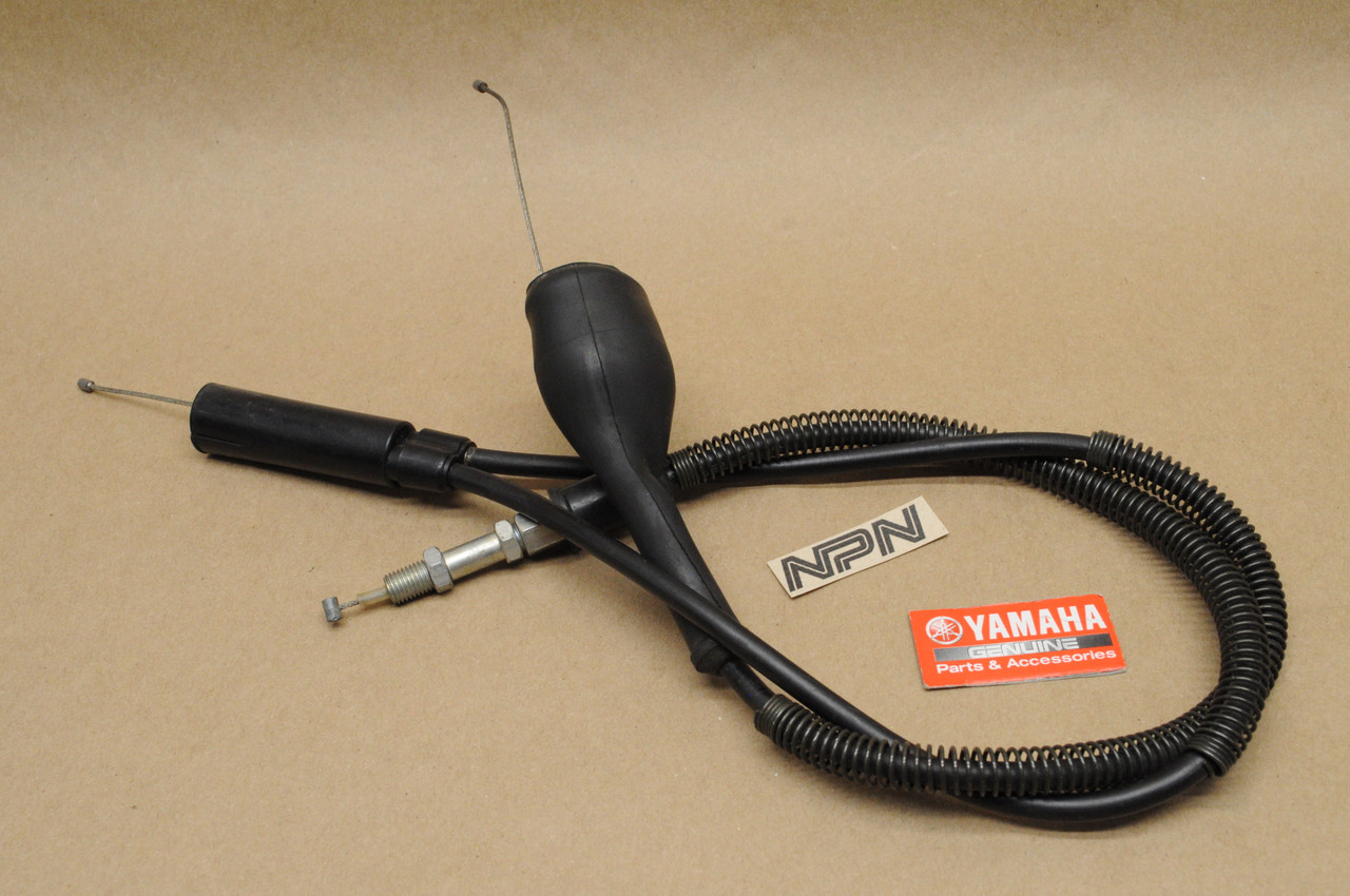NOS Yamaha 74-76 DT250 75-76 DT400 1974 DT360 Lower Throttle Cable 498-26312-00