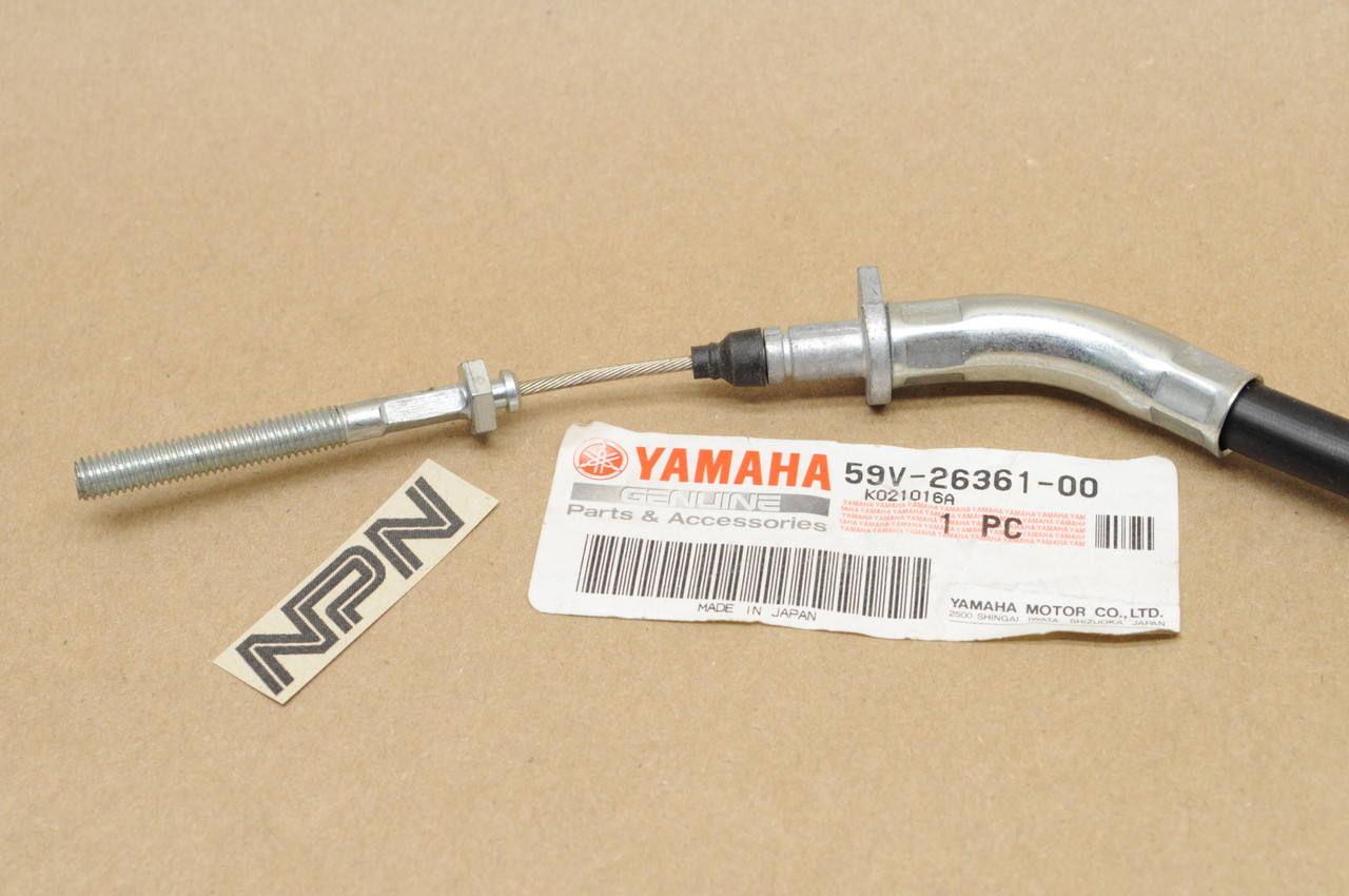 NOS Yamaha 1986 YFM225 1986-87 YFM200 Moto-4 Front Brake Cable 59V-26361-00