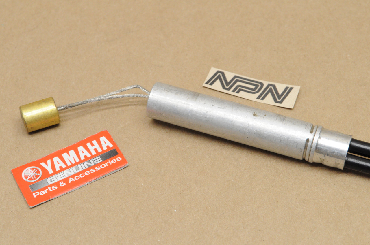 NOS Yamaha 1973-1974 MX250 MX360 Lower Throttle Cable 364-26312-00