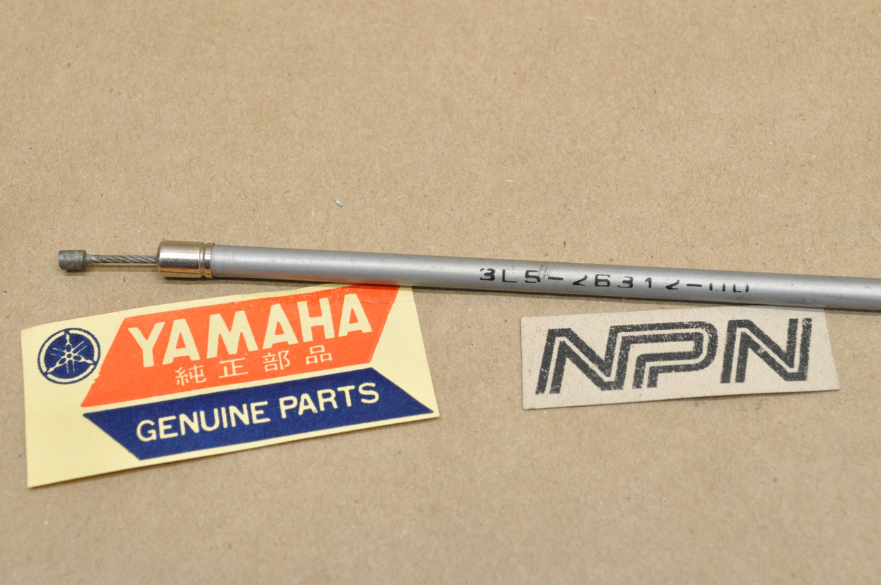 NOS Yamaha 1979-1987 QT50 Yamahopper Throttle Cable 3L5-26312-00