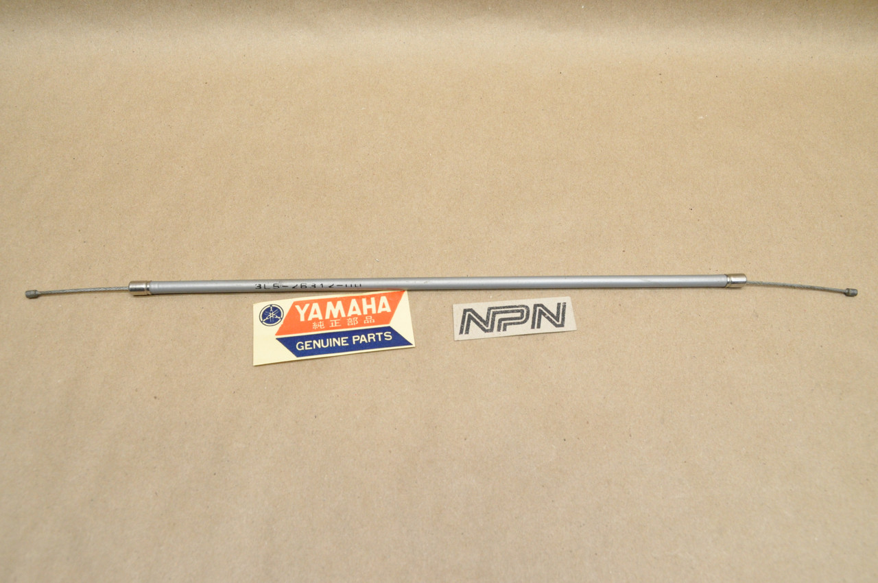 NOS Yamaha 1979-1987 QT50 Yamahopper Throttle Cable 3L5-26312-00