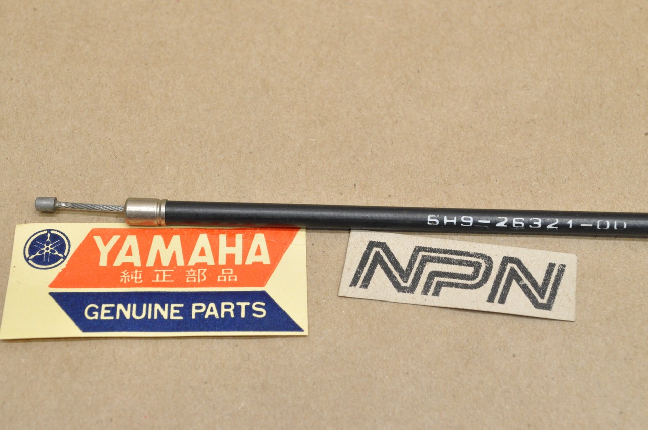NOS Yamaha 1982 MJ50 Oil Pump Cable 5H9-26321-00
