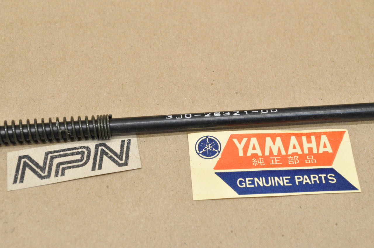 NOS Yamaha 1980-81 DT125 Oil Pump Cable 3J0-26321-00
