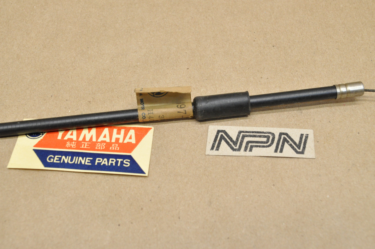 NOS Yamaha 1974-76 RD200 Oil Pump Cable 397-26321-00