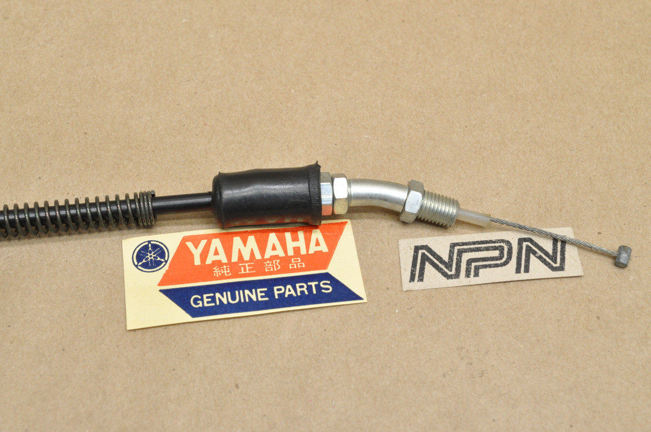 NOS Yamaha 1974-76 YZ80 Oil Pump Cable 462-26321-00