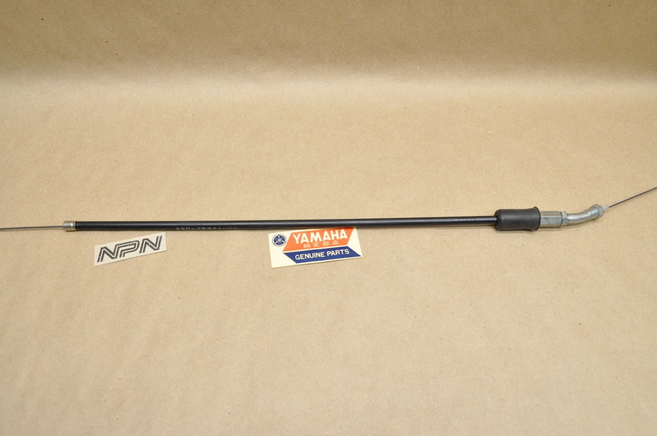 NOS Yamaha 1973-75 RD350 Oil Pump Cable 360-26321-00