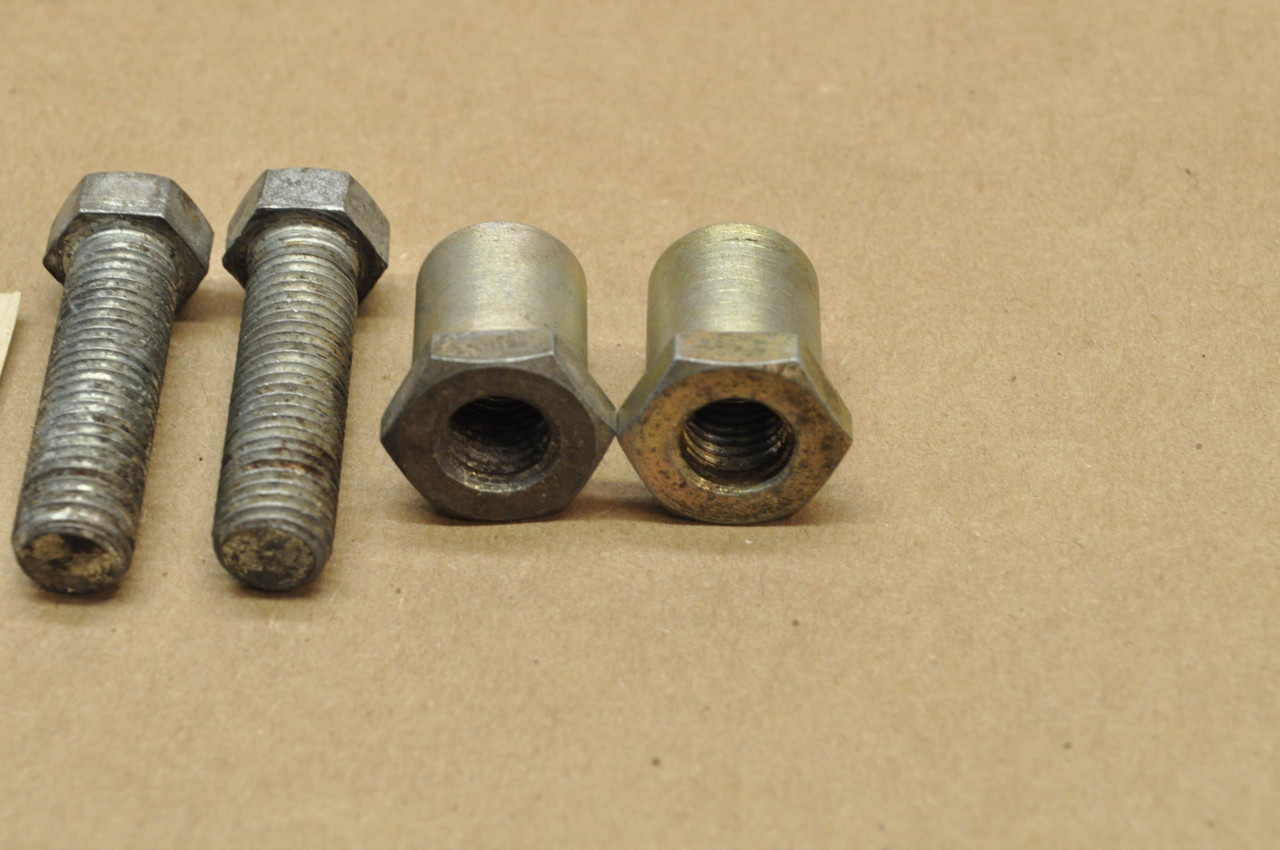 Vtg OEM Yamaha DS7 R5 RD250 RD350 RD400 Exhaust Muffler Mount Bolt Nut Lot  90101-10257