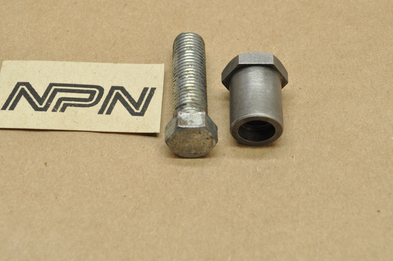 Vtg OEM Yamaha DS7 R5 RD250 RD350 RD400 Exhaust Muffler Mount Bolt Nut Lot 90101-10257