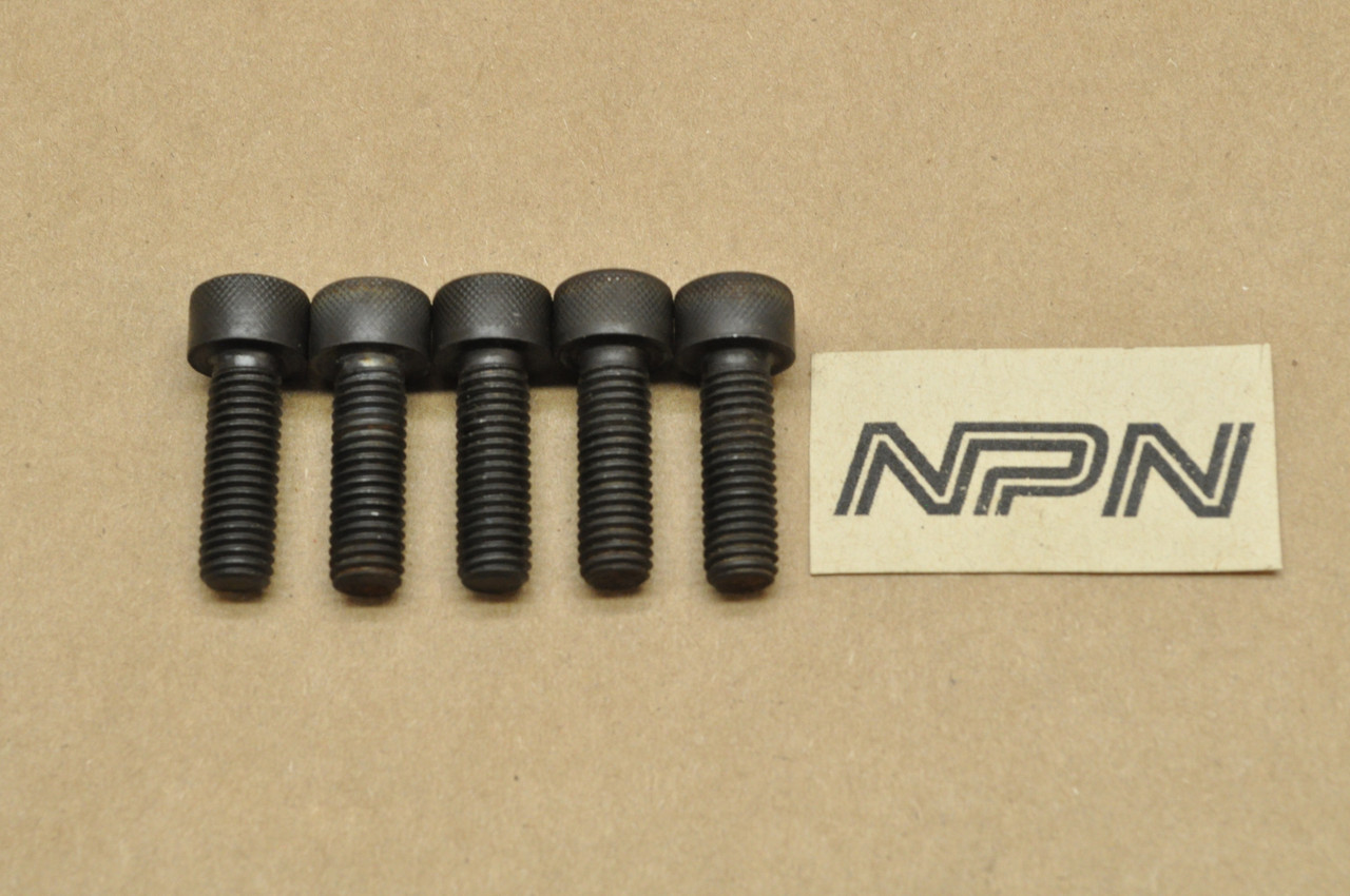 Vtg OEM Yamaha DT100 DT125 DT175 IT125 IT175 RD250 RD350 Bolt Qty5 91316-08025