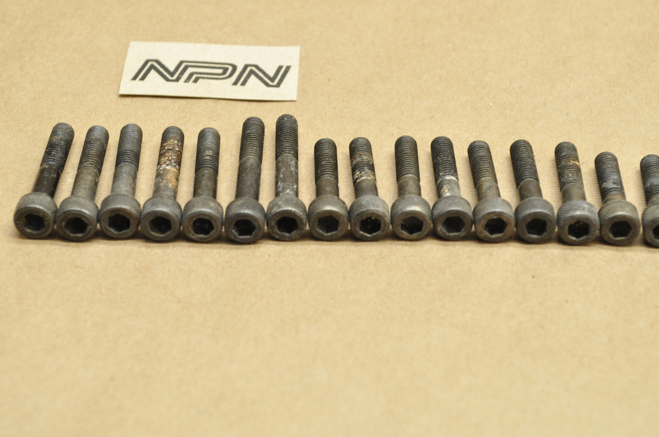 Vintage OEM Yamaha RD250 RD350 RD400 Socket Bolt Lot 91316-06035