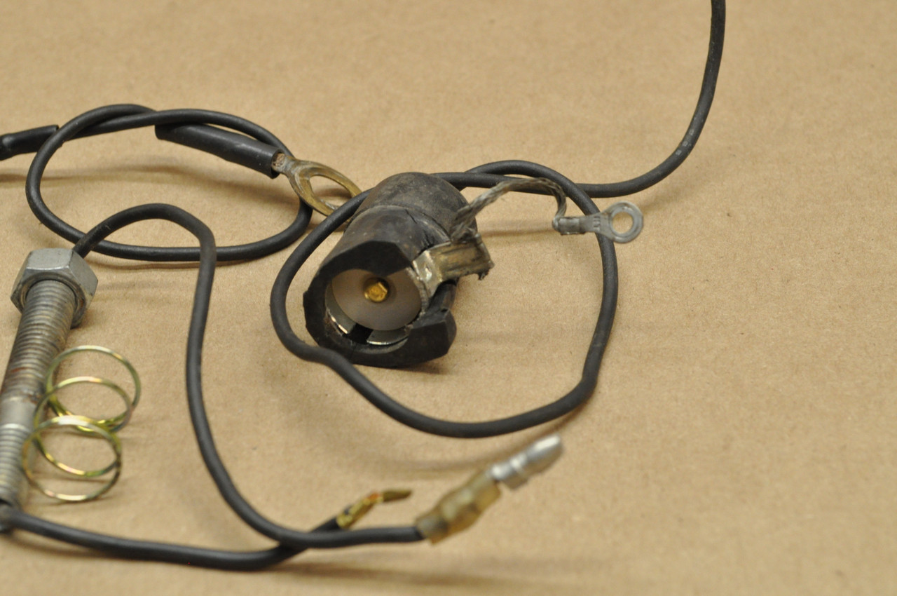 Vtg OEM Yamaha DT250 DT360 DT400 RD250 RD350 RD400 TX500 TX650 TX750 Turn Signal Stud Wire Lot 360-83367-09