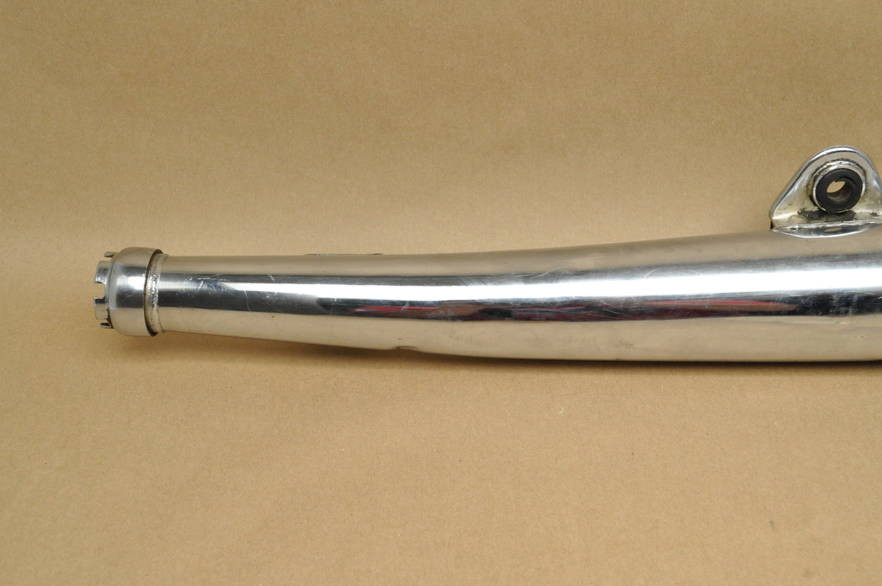 Vgt OEM Yamaha 1973-75 RD250 RD350 Left Exhaust Muffler w/ Baffle Silencer 360-14710-03