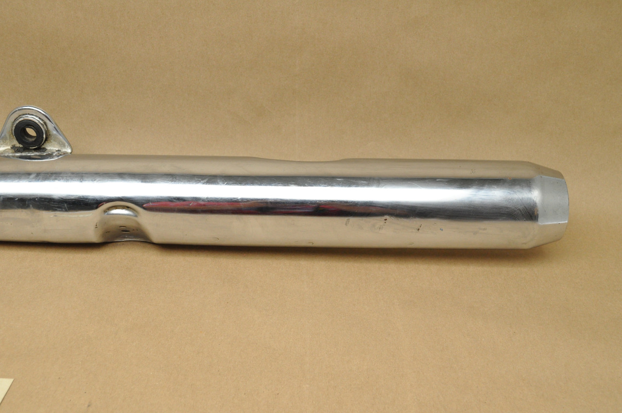 Vgt OEM Yamaha 1973-75 RD250 RD350 Left Exhaust Muffler w/ Baffle Silencer 360-14710-03