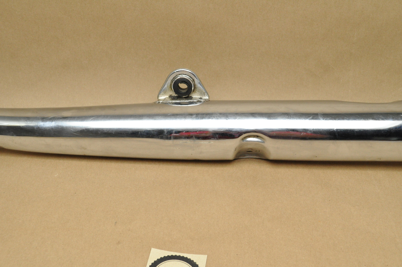 Vgt OEM Yamaha 1973-75 RD250 RD350 Left Exhaust Muffler w/ Baffle Silencer 360-14710-03