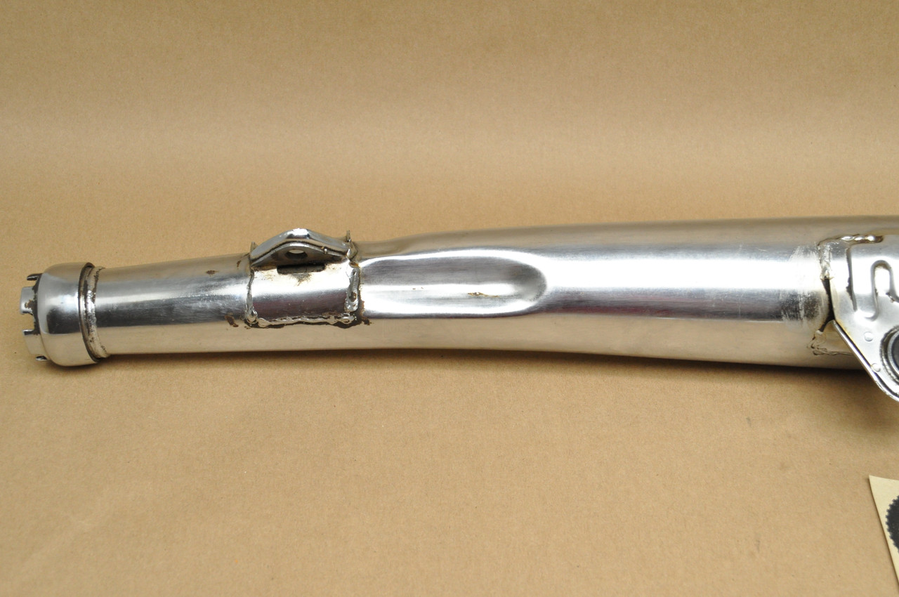 Vgt OEM Yamaha 1973-75 RD250 RD350 Left Exhaust Muffler w/ Baffle Silencer 360-14710-03