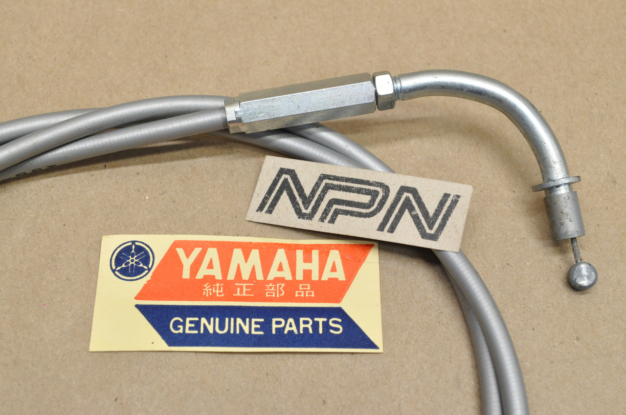 NOS Yamaha U5 Throttle Cable 266-26312-00