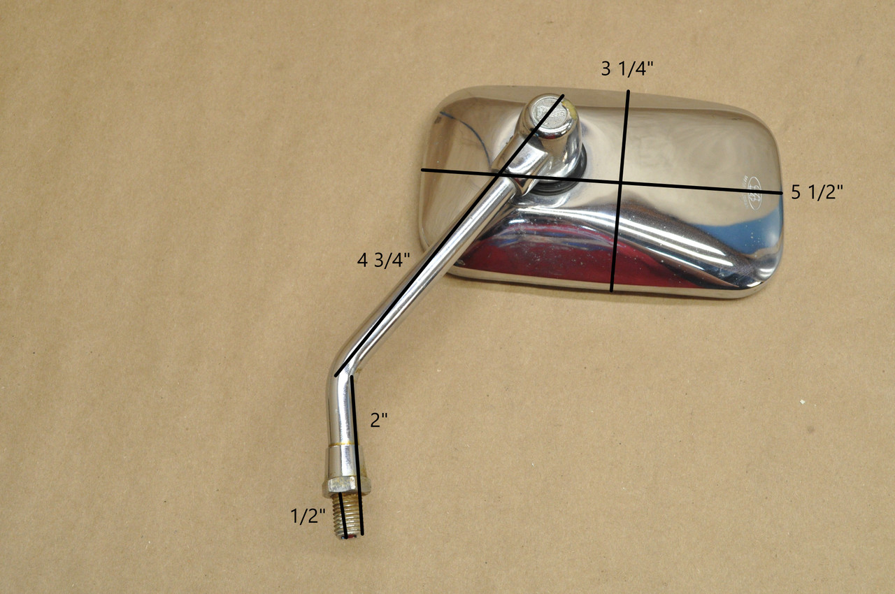 Vtg OEM Honda 1983 CB1000 C 1982 VF750 C V45 Magna Left Mirror