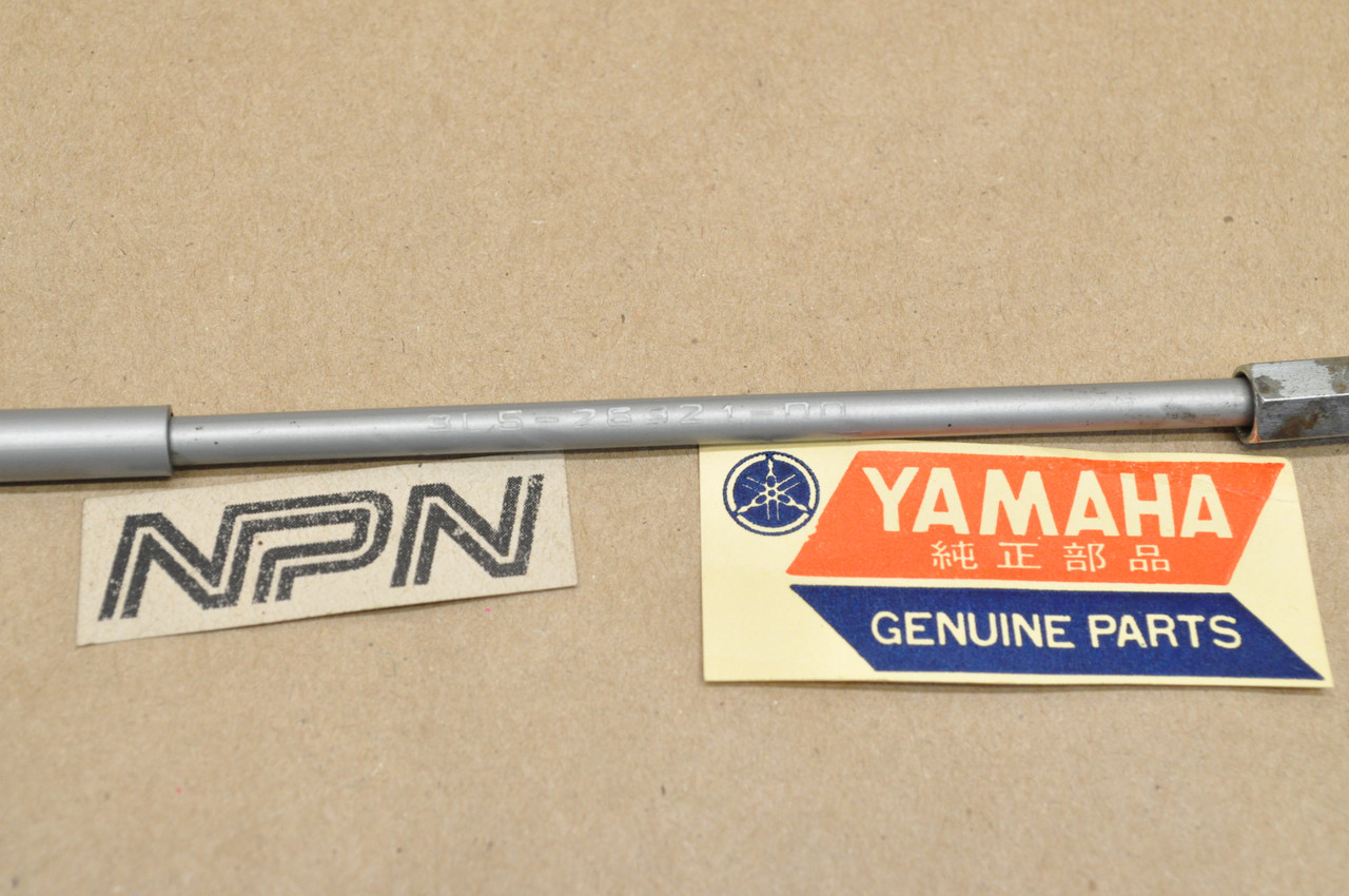 NOS Yamaha 1979-87 QT50 Yamahopper Oil Pump Cable 3L5-26321-00