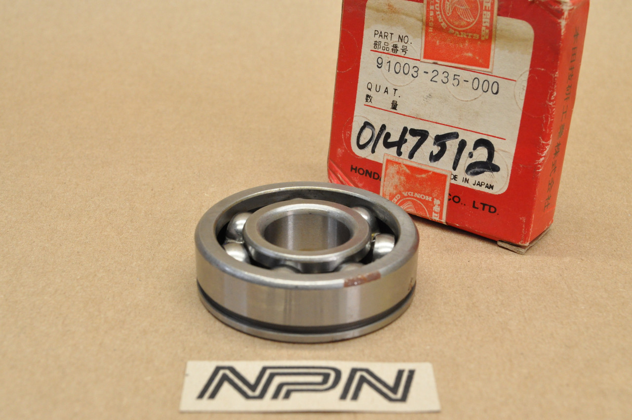 NOS Honda CB175 CB200 CB750 CL160 CL175 SL175 XL175 Bearing 91003-235-000