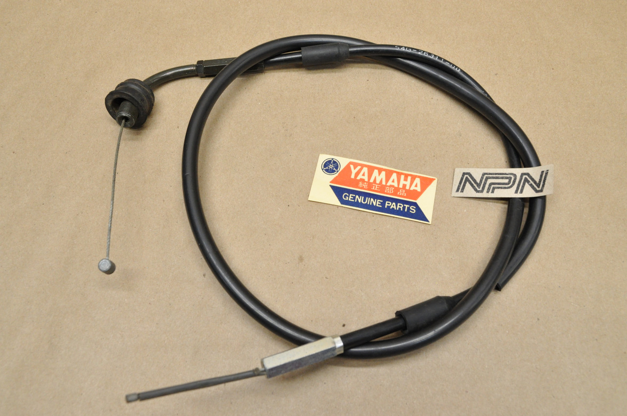 NOS Yamaha 1986-88 BW200 Big Wheel Throttle Cable 54G-26311-00