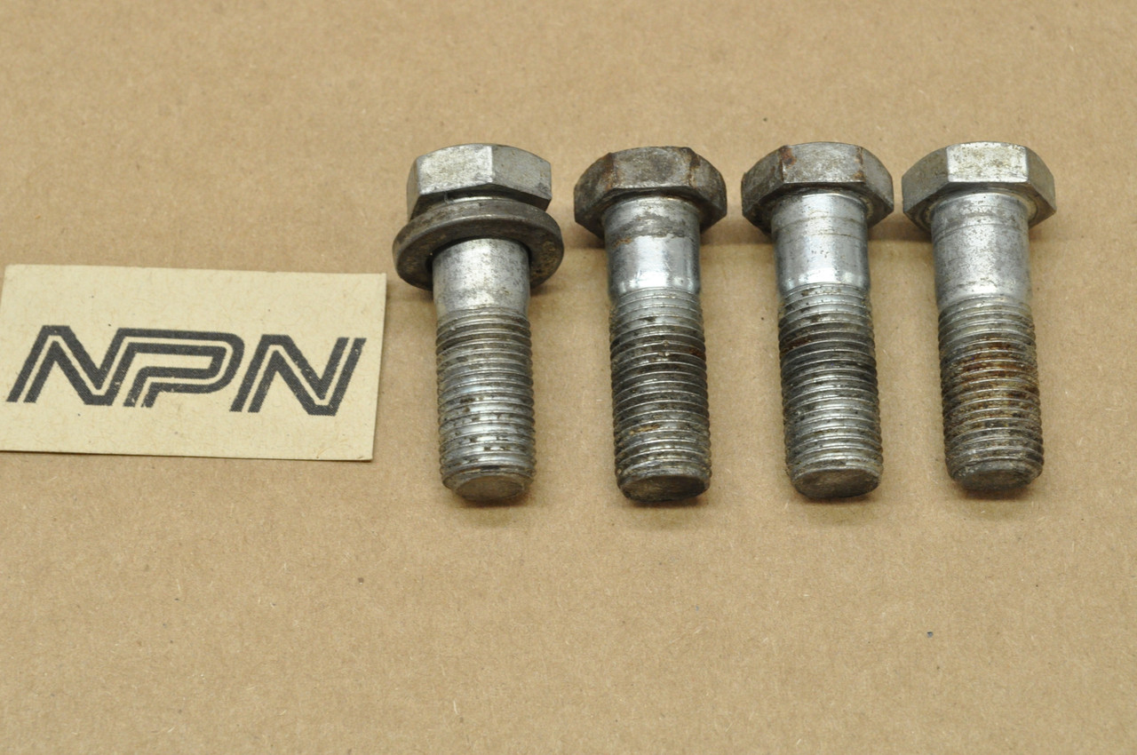 Vtg OEM Yamaha RD250 RD350 RD400 TX650 TX750 XS2 Triple Tree Stem Bolt Qty4 306-23346-60