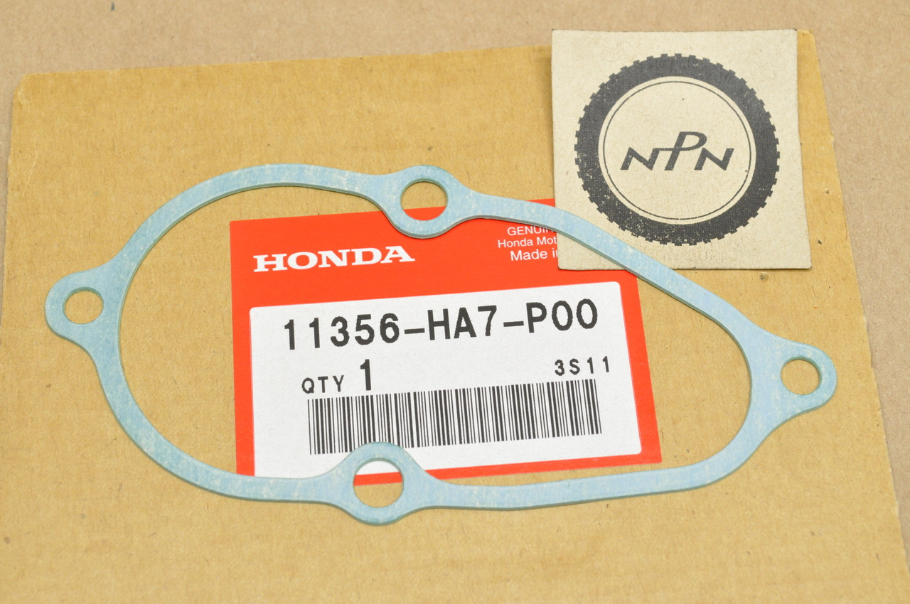 NOS Honda ATC250 ES Big Red ATC250SX TRX250 TRX350 Fourtrax Starter Gear Cover Gasket 11356-HA7-P00