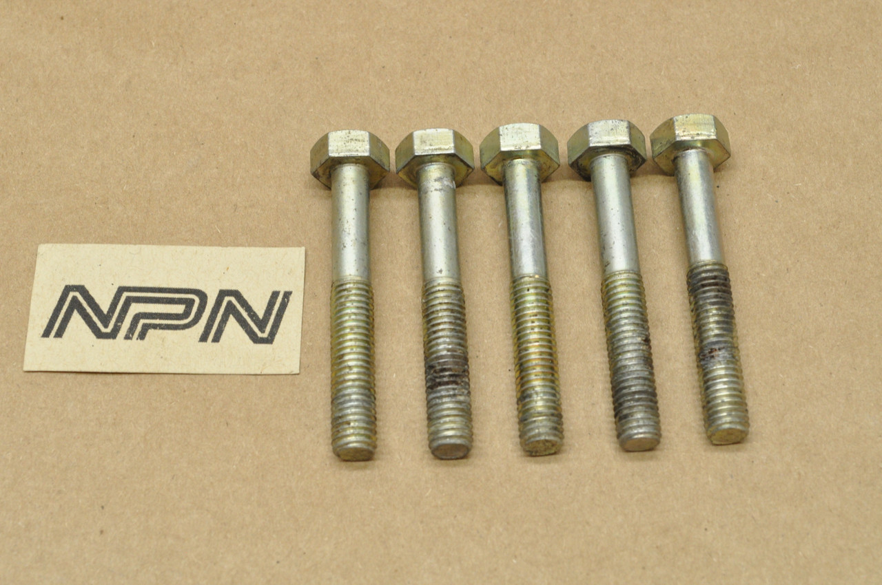 Vintage OEM Yamaha RD350 RD250 RD400 Bolt 8x55 Quantity of 6