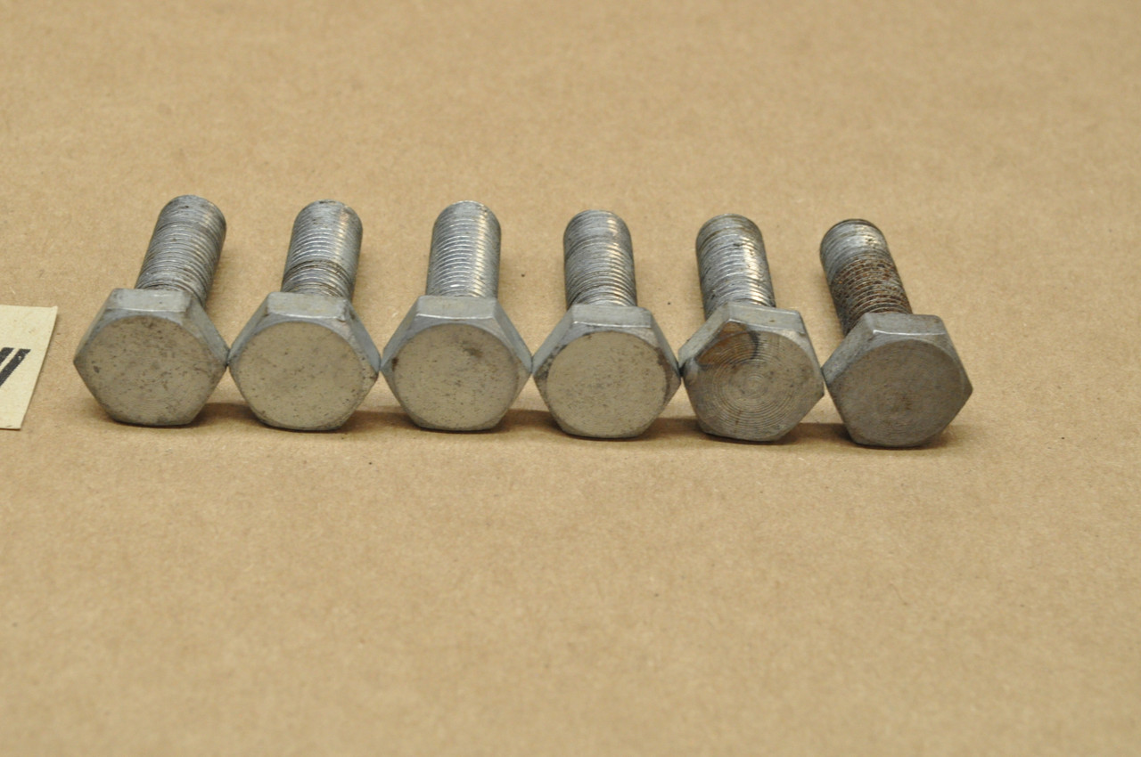 Vintage OEM Yamaha RD350 RD250 RD400 Bolt 10x35 Quantity of 6