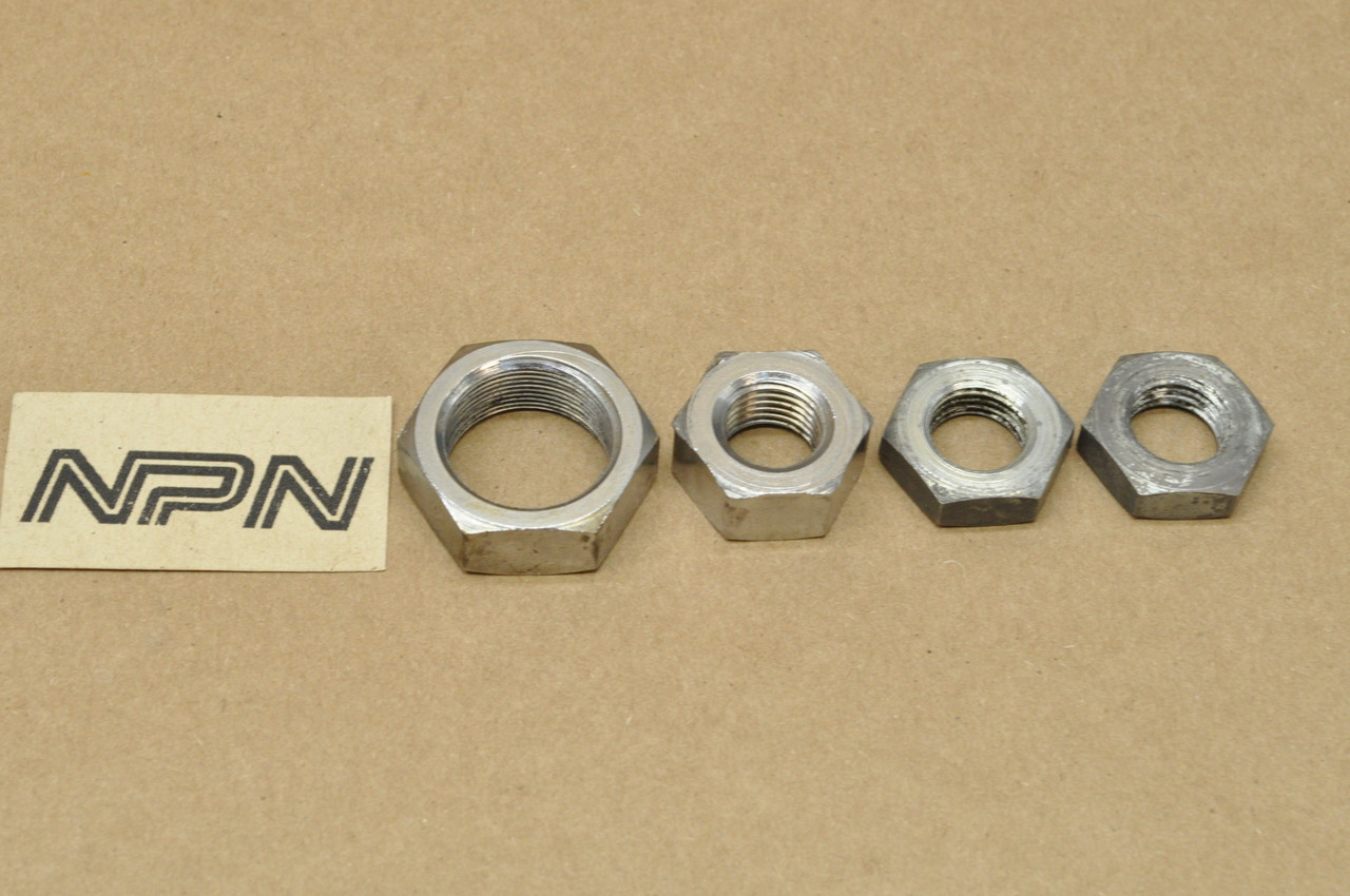 Vintage OEM Yamaha RD250 RD350 RD400 Nut Lot 90170-14147