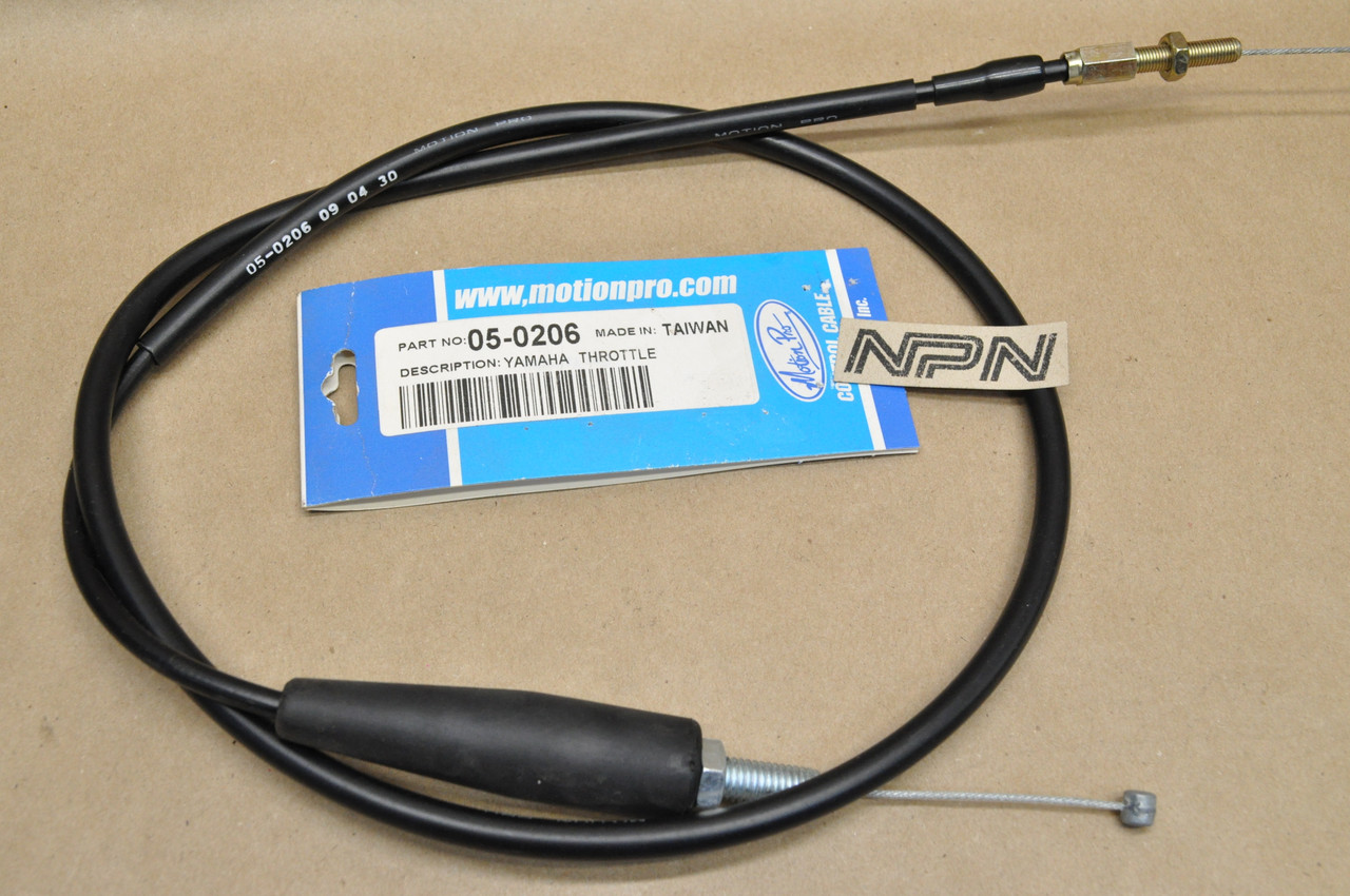 NOS Yamaha 1996-98 YZ125 YZ250 Motion Pro Throttle Cable 05-0206