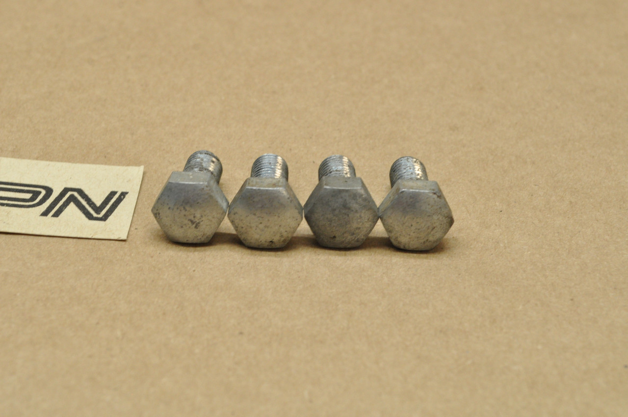 Vintage OEM Yamaha RD350 RD250 RD400 Domed Bolt 8x18 Quantity of 4
