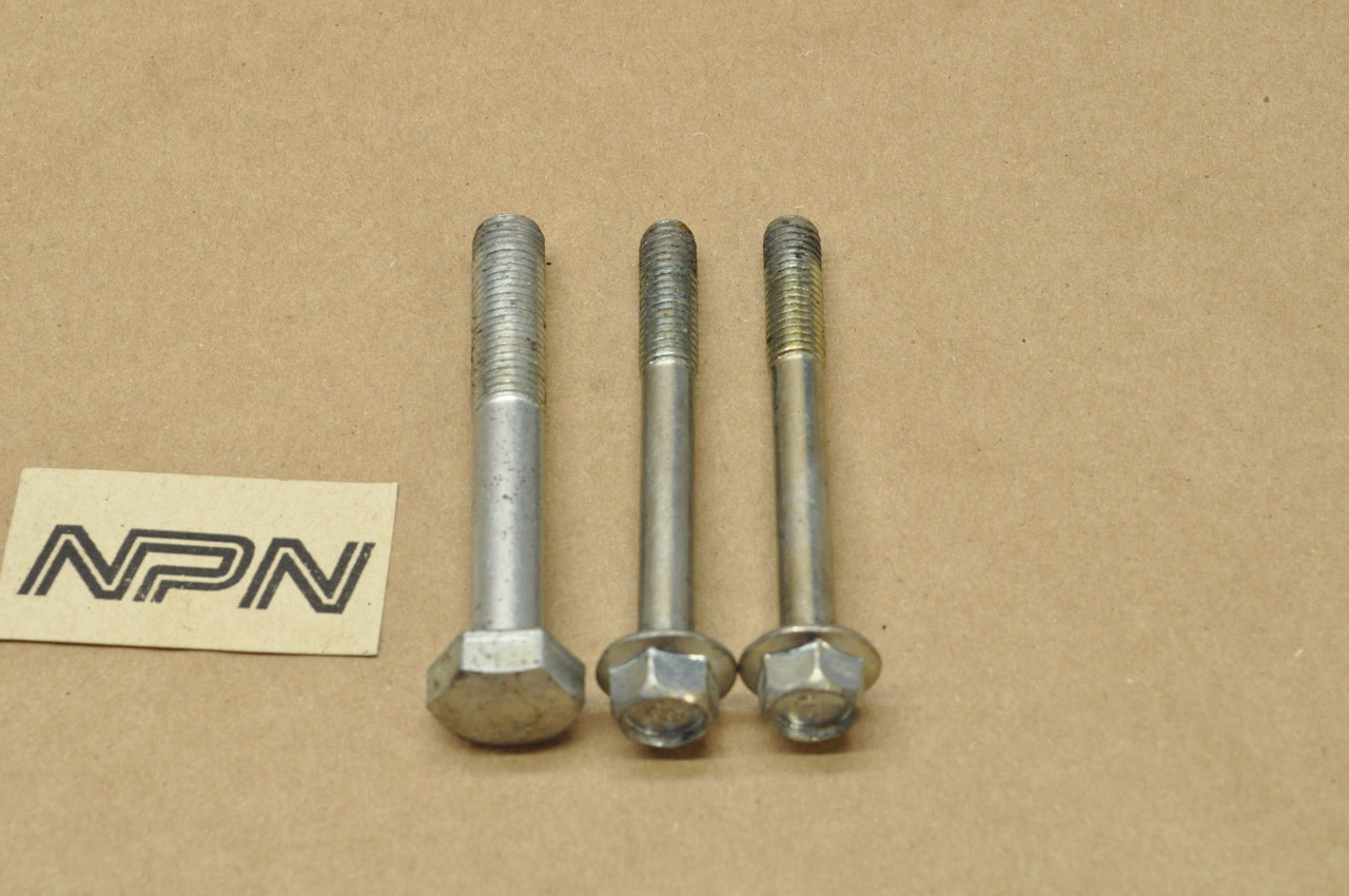 Vintage OEM Yamaha 1976-78 RD400 Motor Mount Bolt 8x70 10x70 Lot