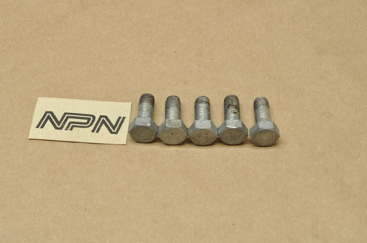 Vintage OEM Yamaha RD350 RD250 RD400 Bolt 8x20 Quantity of 5