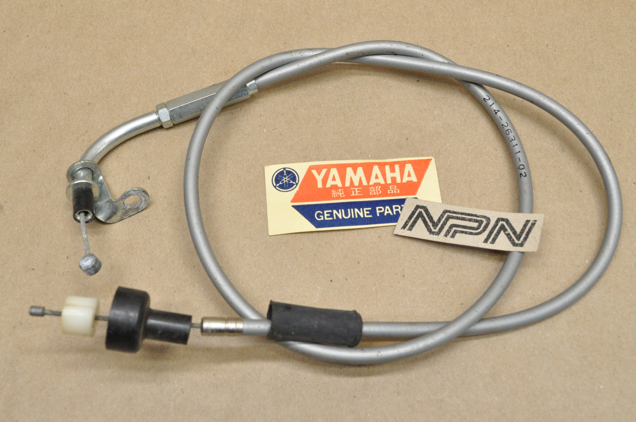 NOS Yamaha DT1 DT2 DT3 RT1 RT2 RT3 Gray Upper Throttle Cable 214-26311-02