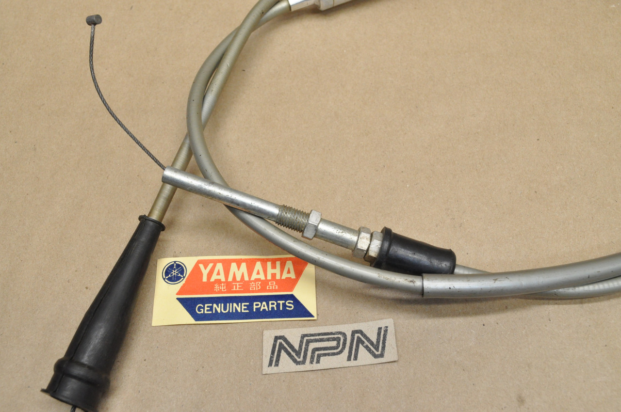 NOS Yamaha 1972 RT2 MX Throttle Cable 322-26301-00