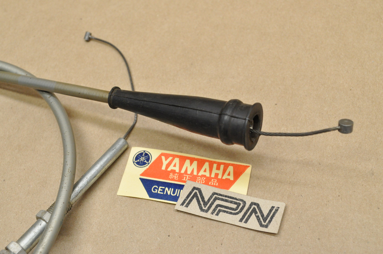 NOS Yamaha 1972 RT2 MX Throttle Cable 322-26301-00