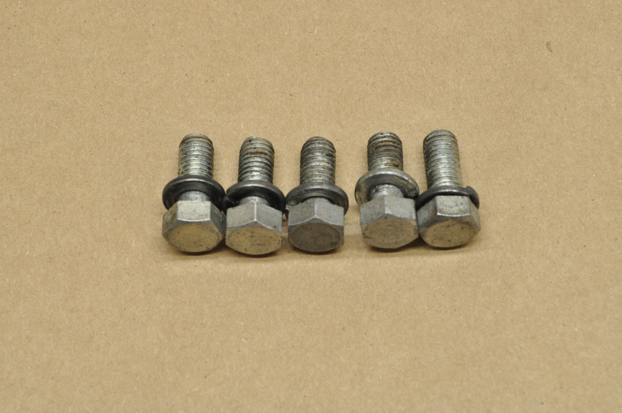 Vintage OEM Yamaha RD350 RD250 RD400 Bolt & Washer 8x20 Quantity of 5